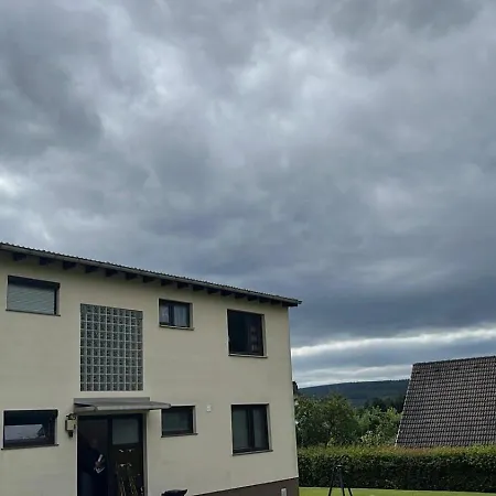 Ferienwohnung An Der Wildenburg Kempfeld Exterior photo
